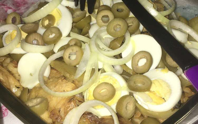 Filé de merluza à Gomes de Sá