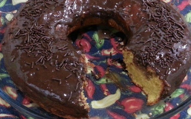 Bolo de cenoura fofinho