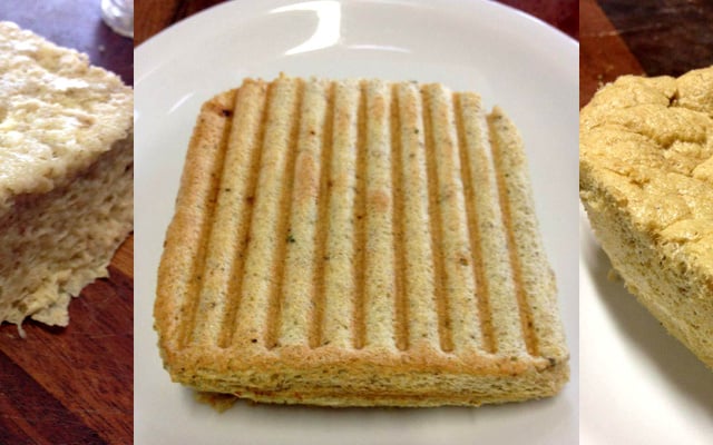 Massa de pão de aveia fit