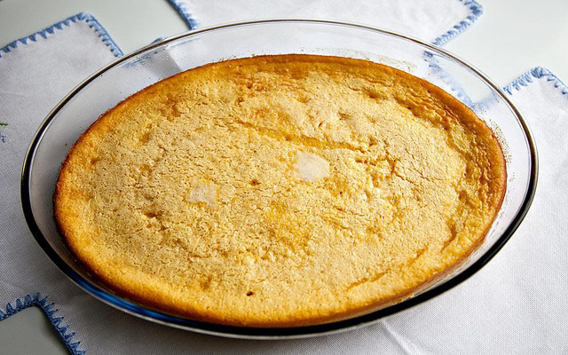 Bolo de milho sem glúten