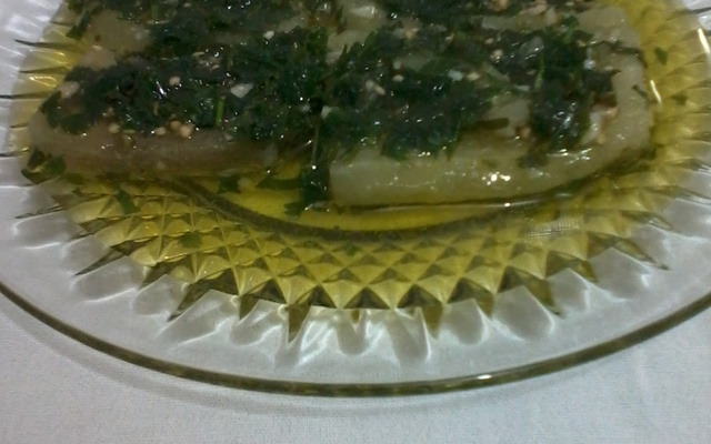 Berinjela à escabeche