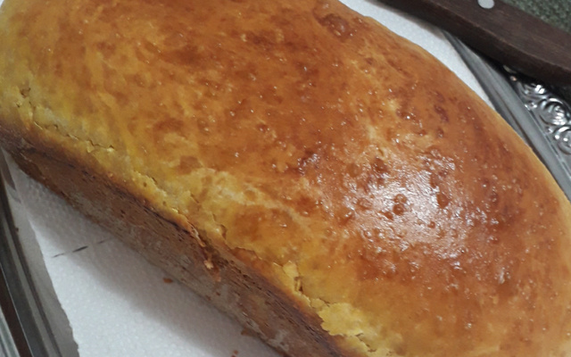 Pão caseiro de cenoura
