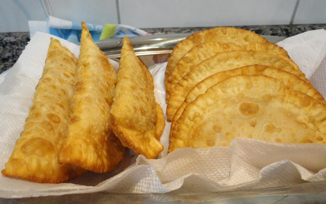 Pastel de palmito cremoso