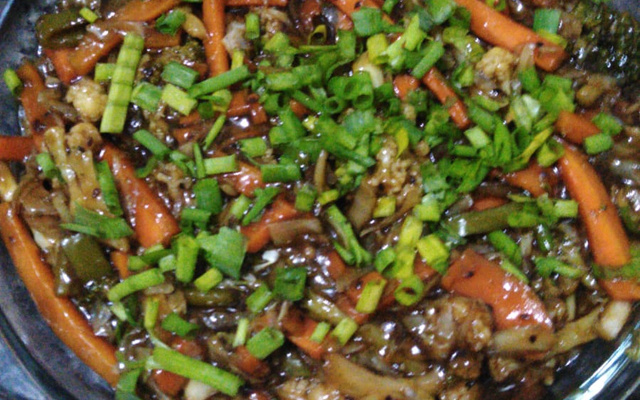 Yakissoba de legumes