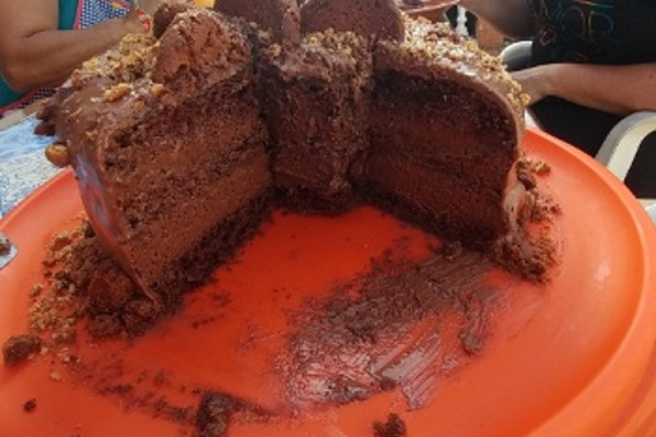 Bolo Mousse de Chocolate