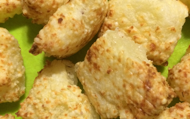 Petiscos de Queijo Coalho e Tapioca