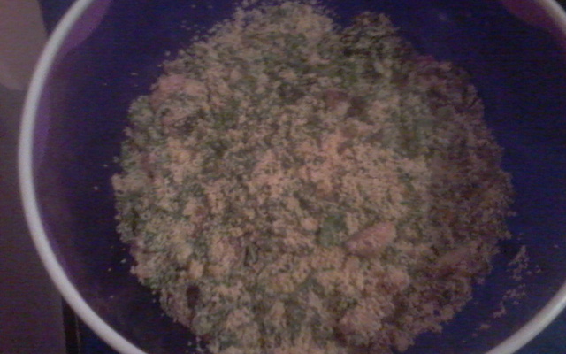 Farofa de couve mineira com bacon delicia