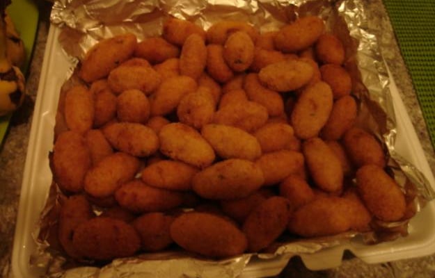 Croquetes de calabresa