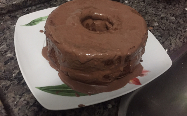 Bolo de chocolate diet