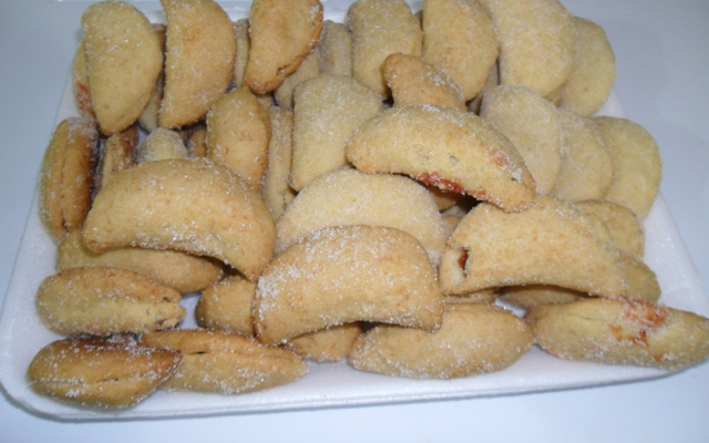 Pastelzinho doce com goiabada