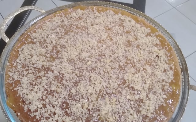 Torta de cupuaçú e castanha-do-pará