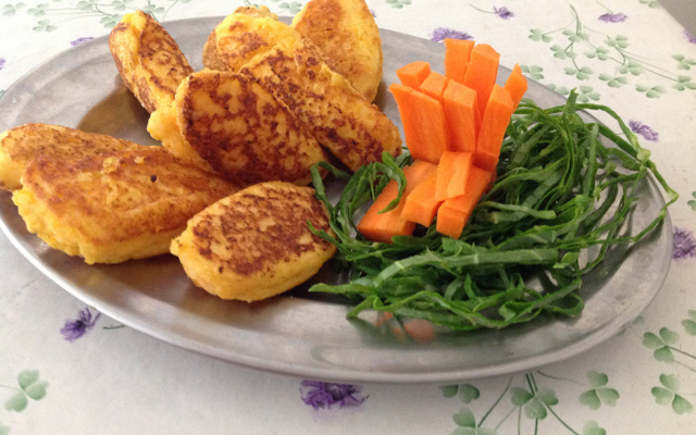 Bolinho de arroz vitaminado