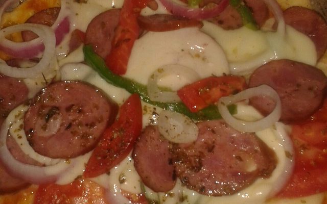 Pizza  boca de fogão