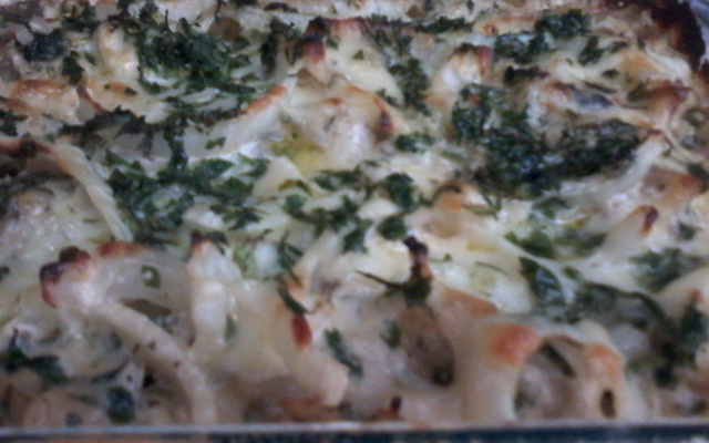 Bacalhau de forno com creme de leite a Casa Alta