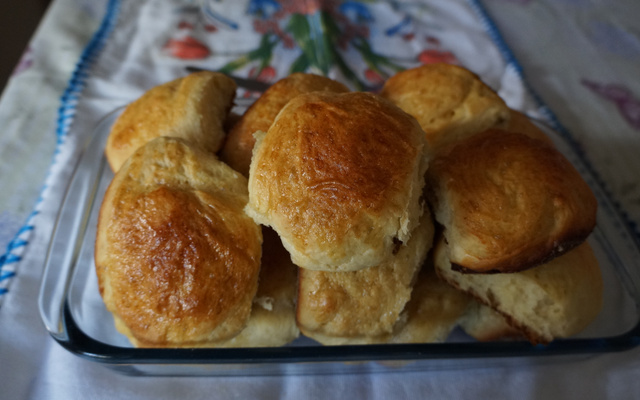 Pão de batata caseiro