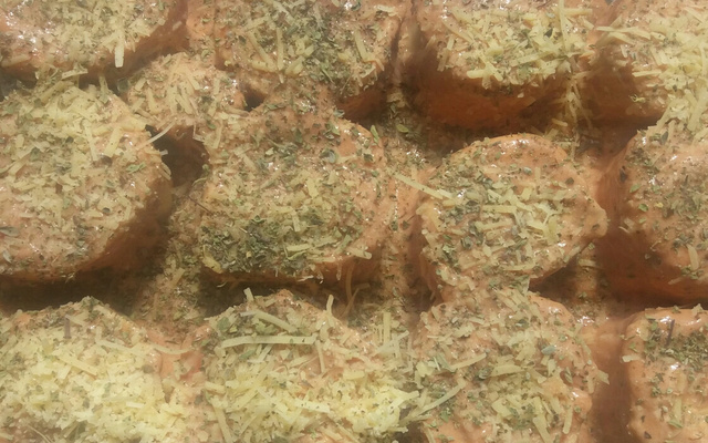 Rondelli fácil (massa pastel)