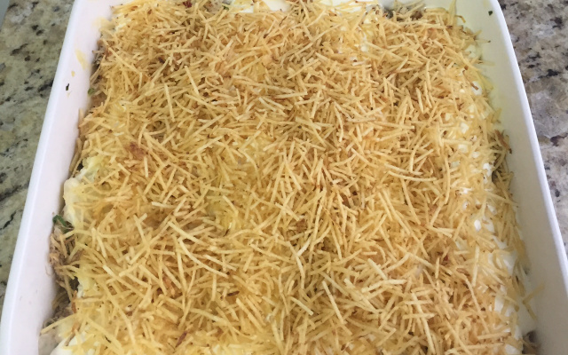 Escondidinho de siri