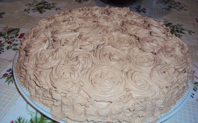 Bolo mousse de chocolate