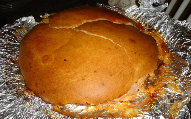 Hambúrguer de forno