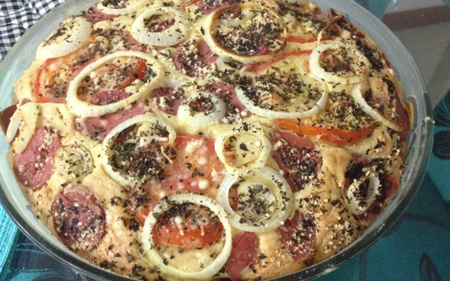 Torta de calabresa deliciosa