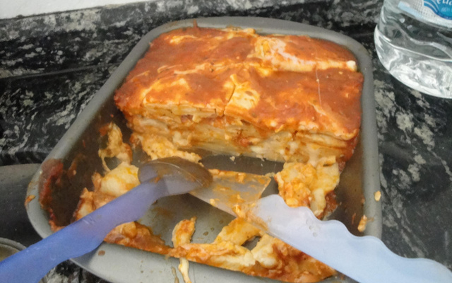 Massa de lasanha caseira