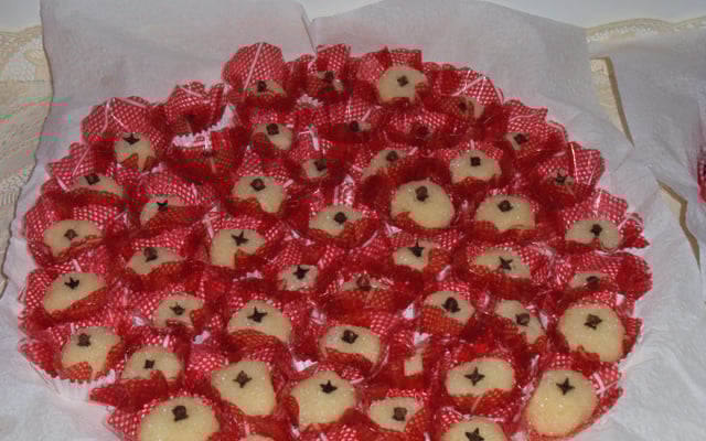 Beijinho de coco de microondas