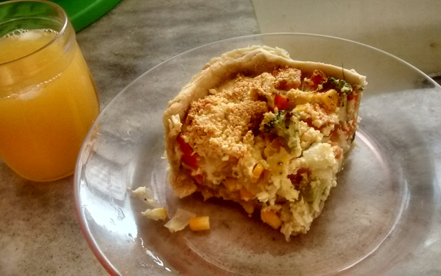 Torta de Cebola light