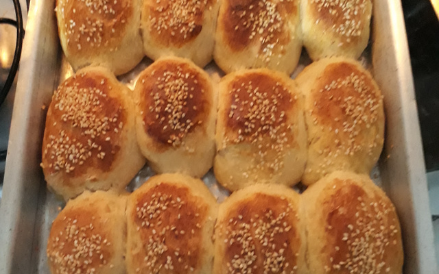 Pão de grão-de-bico