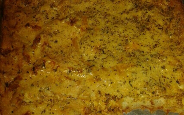 Empadão de frango de liquidificador