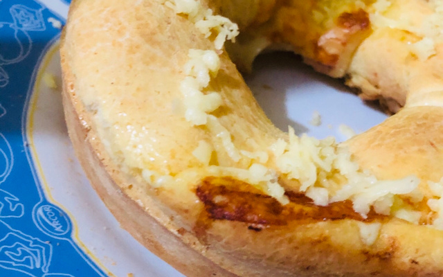 Pão de queijo na forma