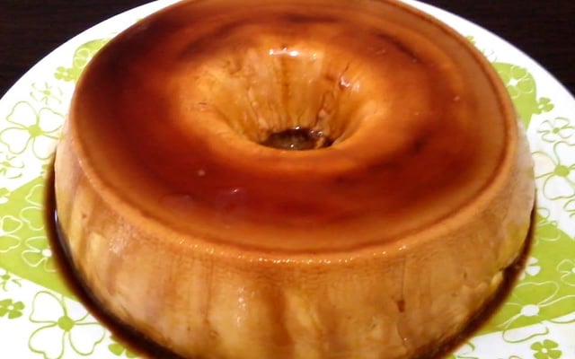 Pudim tipo flan