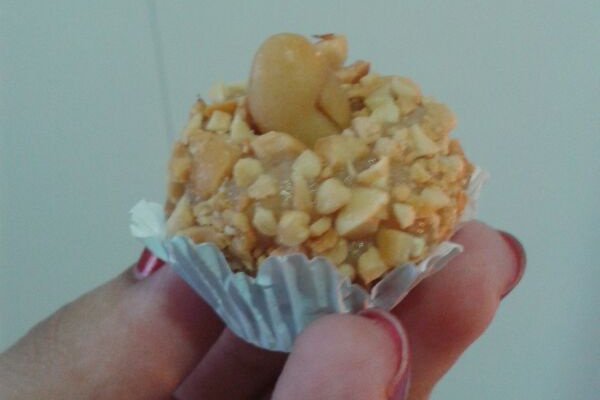 Brigadeiro de paçoca