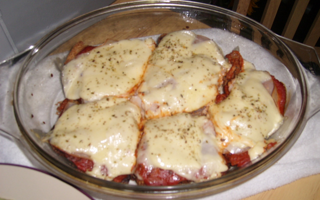 Bife à milanesa da Ro