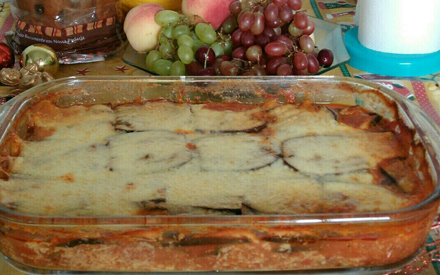 Berinjela ao forno light