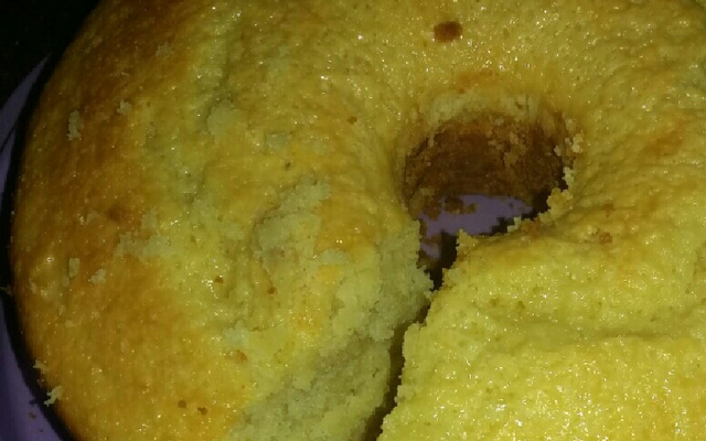 Bolo de limão simples