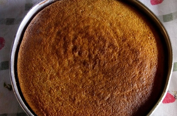 Bolo de banana de liquidificador