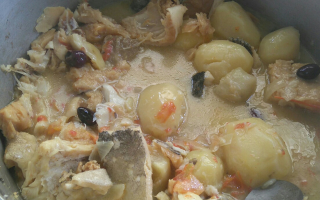 Bacalhau mineiro da sexta-feira santa