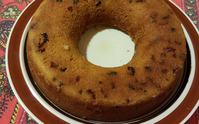 Bolo de laranja integral