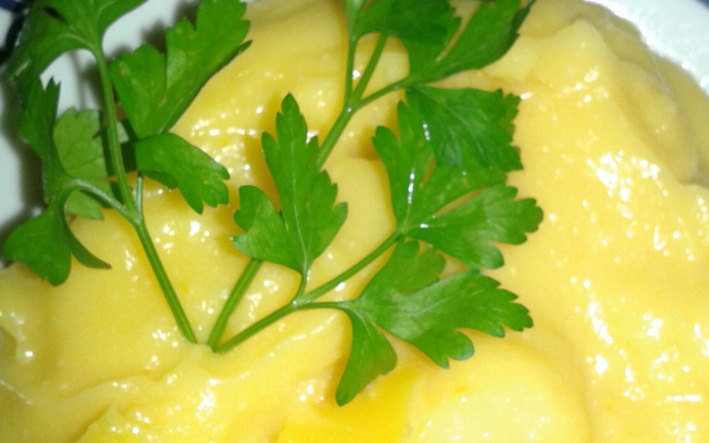 Polenta de milho verde