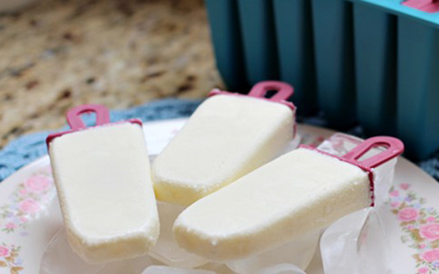 Picolé de leite ninho