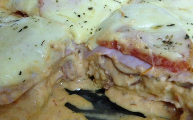 Bauru de forno cremoso