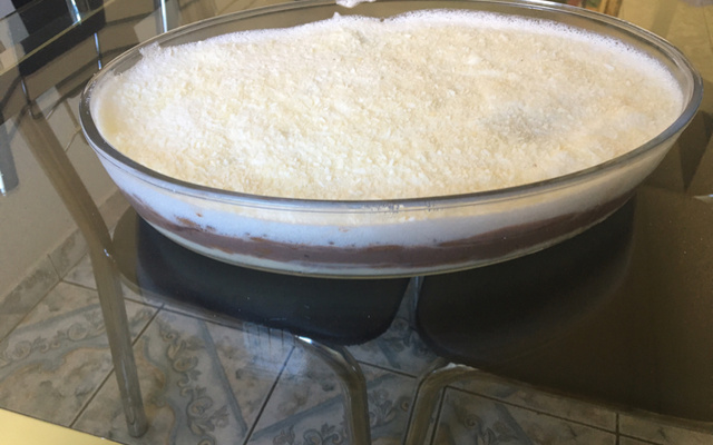 Pavê de bolacha de maizena