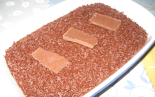 Mousse de brigadeiro