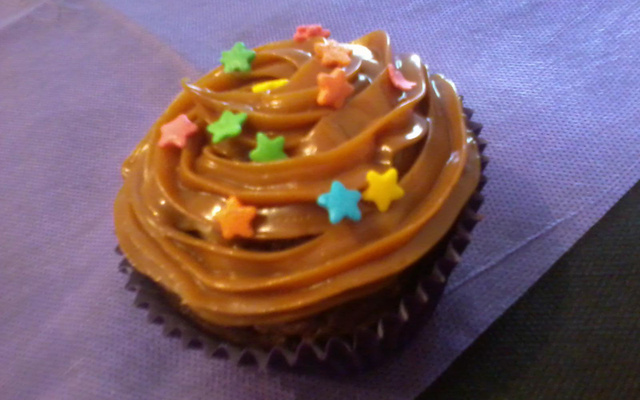 Cupcake de chocolate