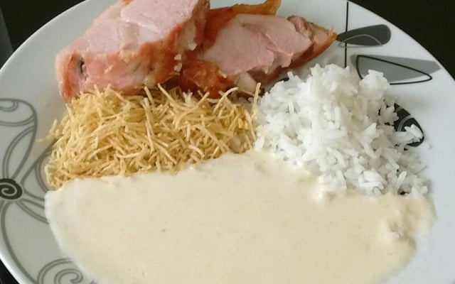 Molho branco para carne