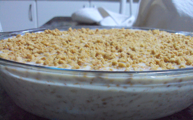 Pavê de Amendoim Fácil