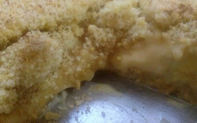 Bolo farofa de banana