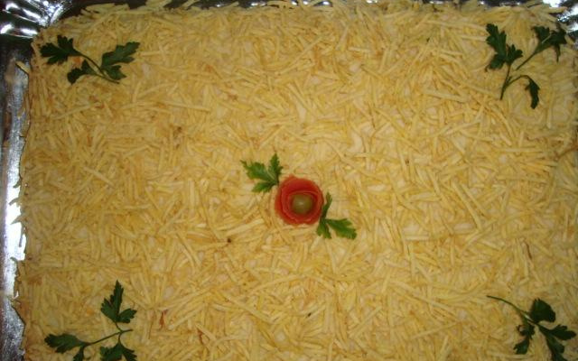 Bolo salgado de frango