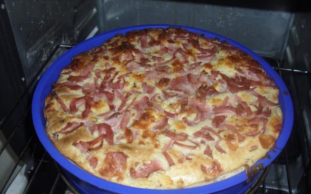 Torta salgada de liquidificador