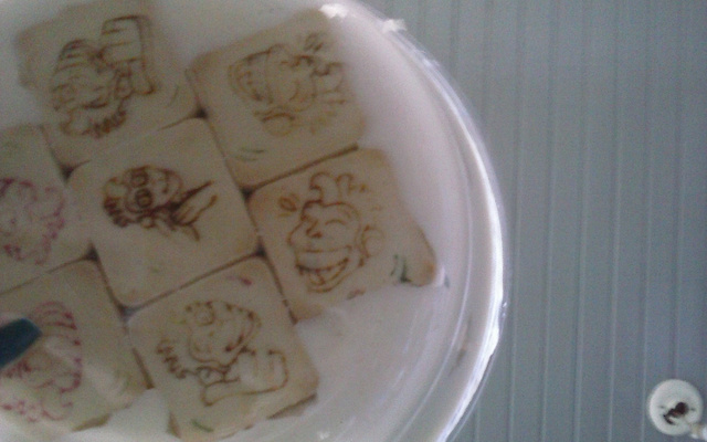 Pavê de bolacha passatempo